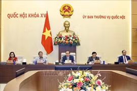 Ủy ban Thường vụ Quốc hội bàn thảo nhiều luật lớn, thúc đẩy cải cách thể chế