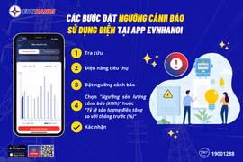 EVNHANOI cảnh báo về nguy cơ hóa đơn tiền điện của hộ gia đình tăng đột biến