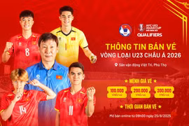 Điểm tin thể thao 24/8: Vé xem U23 Việt Nam giá chỉ từ 100.000 đồng, thảm họa trọng tài ở Premier League