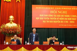 Tăng cường tuyên truyền, lan tỏa giá trị di sản Nguyễn Du nhân dịp kỷ niệm 260 năm Ngày sinh Đại thi hào
