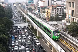 Phát triển giao thông xanh: Lấy đường sắt đô thị là “xương sống”