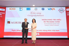 Agribank được vinh danh Ngân hàng tiêu biểu về Tín dụng xanh 2025: Dấu ấn từ hành trình “xanh hóa” tín dụng