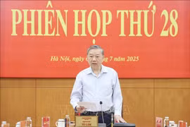 Tổng Bí thư Tô Lâm: Quyết liệt xử lý dứt điểm các vụ án lớn trước Đại hội XIV