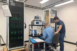 Nghiệm thu hệ thống thiết bị DVOR/DME cảng hàng không quốc tế Long Thành