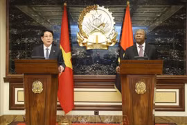 Chủ tịch nước Lương Cường hội đàm với Tổng thống Angola, ra Tuyên bố chung Việt Nam - Angola