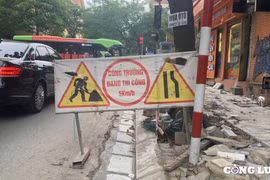 Hà Nội tạm dừng việc thi công đào đường, hè từ ngày 11/8 đến hết ngày 5/9