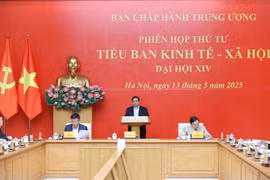 Thủ tướng Phạm Minh Chính chủ trì phiên họp thứ tư Tiểu ban Kinh tế - xã hội Đại hội XIV của Đảng