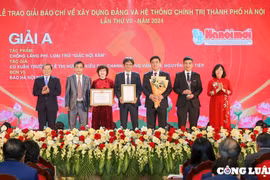 Hà Nội vinh danh những tác phẩm báo chí xuất sắc về xây dựng Đảng và hệ thống chính trị