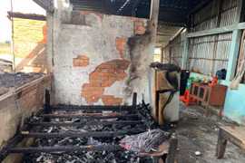 Bạc Liêu: Chập điện làm cháy 4 căn nhà của người dân