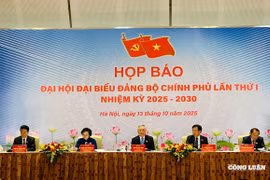 Hơn 1.800 đại biểu, khách mời dự Đại hội đại biểu Đảng bộ Chính phủ lần thứ I