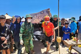 Tìm thấy thi thể ngư dân mất tích trên biển Quảng Trị
