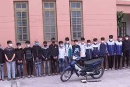 Khởi tố nhóm thanh thiếu niên sử dụng hung khí truy đuổi nhau ở Thái Bình