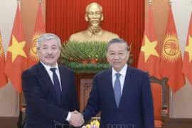 Tổng Bí thư Tô Lâm tiếp Thủ tướng Kyrgyzstan