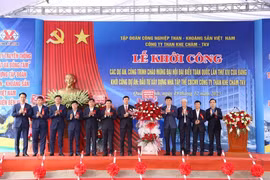 TKV khởi công 2 dự án trọng điểm chào mừng Đại hội Đảng toàn quốc lần thứ XIV
