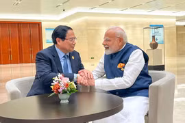 Thủ tướng Phạm Minh Chính gặp Tổng Thư ký Liên Hợp Quốc, Tổng Thư ký ASEAN và lãnh đạo các nước tại Trung Quốc