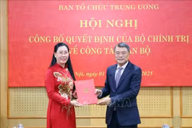 Bộ Chính trị điều động, bổ nhiệm Phó Trưởng Ban Tổ chức Trung ương