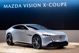 Mazda giới thiệu mẫu xe xanh tương lai Vision-X Coupe Concept