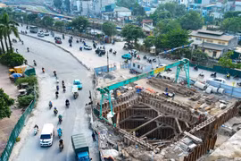 Hà Nội: Tổ chức lại giao thông nút Giải Phóng - Kim Đồng