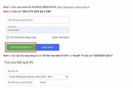 ĐHQG TP.HCM mở thêm kênh tra cứu điểm thi đánh giá năng lực sau sự cố nghẽn mạng