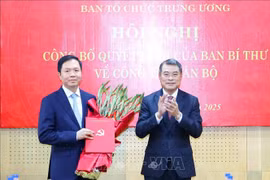 Ban Bí thư điều động, bổ nhiệm Phó Trưởng Ban Tổ chức Trung ương trước thềm Đại hội XIV