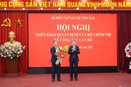 Ông Hoàng Trung Dũng giữ chức Tổng Biên tập Tạp chí Cộng sản