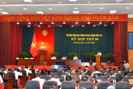 Khai mạc Kỳ họp thứ 29 HĐND TP Hải Phòng