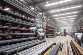 Giá thép hôm nay 5/8: Thép tụt dốc, quặng sắt tăng kịch trần nhờ tồn kho thấp