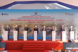 Cao tốc cửa khẩu Hữu Nghị - Chi Lăng chính thức thông tuyến