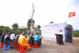 Thắp lên ánh sáng niềm tin trên những miền quê yêu dấu