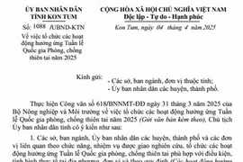 Nhiều địa phương hưởng ứng Tuần lễ Quốc gia phòng chống thiên tai 2025