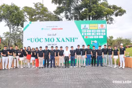 Tưng bừng khai mạc Giải golf 'Ước mơ xanh' lần thứ IV năm 2025