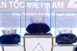 Vương miện Hoa hậu Dân tộc Việt Nam lấy cảm hứng từ ruộng bậc thang Tây Bắc