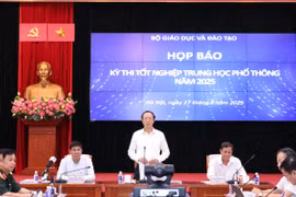 Họp báo kết thúc kỳ thi tốt nghiệp THPT 2025: Không ghi nhận gian lận có tổ chức, AI được ứng dụng chống vi phạm