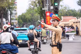 Hà Nội: Bảo đảm trật tự, an toàn giao thông tại Kỳ họp lần thứ 9 - Quốc hội khóa XV