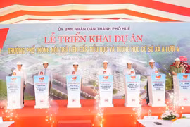 Hai trường nội trú liên cấp 500 tỷ đồng cho học sinh miền núi A Lưới được khởi công