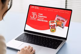 Acecook Việt Nam ra mắt website mới dịp kỷ niệm 30 năm ngày bán hàng đầu tiên