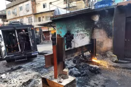 Brazil truy quét băng đảng tội phạm: Số người chết tăng lên 132