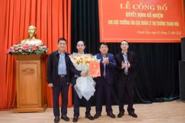 Chi cục Quản lý thị trường Thanh Hóa có lãnh đạo mới