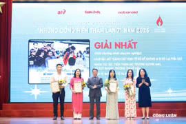 Trao giải cuộc thi “Những cống hiến thầm lặng” năm 2025