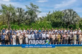 Napas vinh danh các đơn vị trung gian thanh toán tại Hội nghị khách hàng 2025