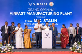 VinFast chính thức khánh thành nhà máy lắp ráp ô tô điện tại Ấn Độ