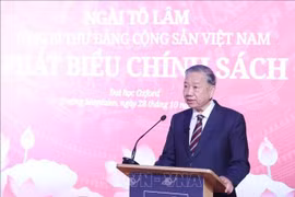 Toàn văn bài phát biểu của Tổng Bí thư Tô Lâm tại Đại học Oxford