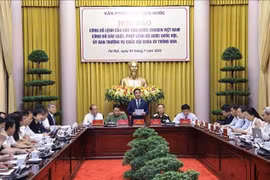 Công bố Lệnh của Chủ tịch nước về 15 luật, 1 pháp lệnh