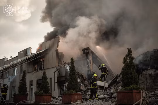 Nga tấn công trả đũa quy mô lớn vào các mục tiêu quân sự của Ukraine