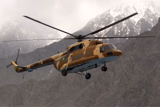 Rơi trực thăng quân sự Pakistan, toàn bộ phi hành đoàn thiệt mạng