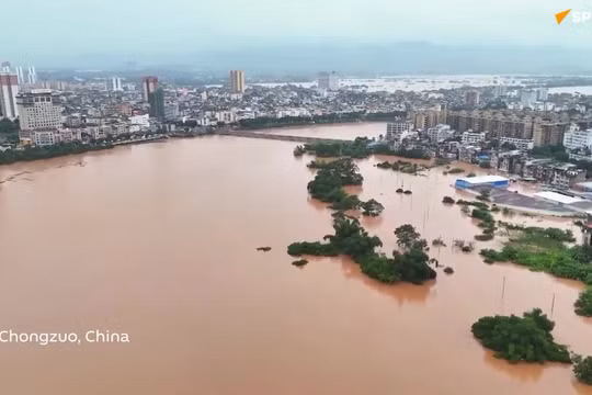 Mưa bão gây lũ lụt nghiêm trọng ở Trung Quốc, Đài Loan và Nhật Bản