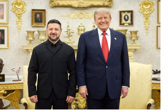 Hai ông Trump và Zelenskyy hội đàm, thúc đẩy sản xuất tên lửa Patriot