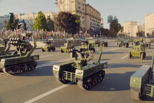 Ukraine tăng cường sử dụng robot trên chiến tuyến