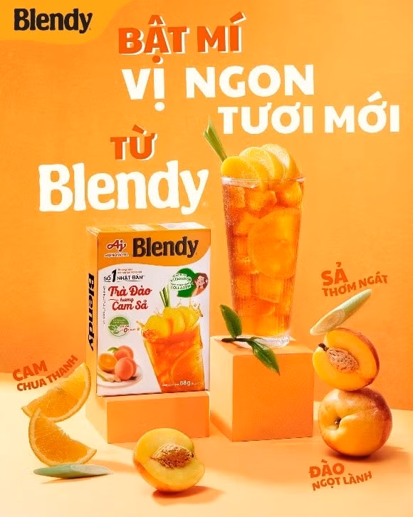 vua ngon vua lanh voi blendy tra dao huong cam sa tra vai huong hoa hong hinh 2