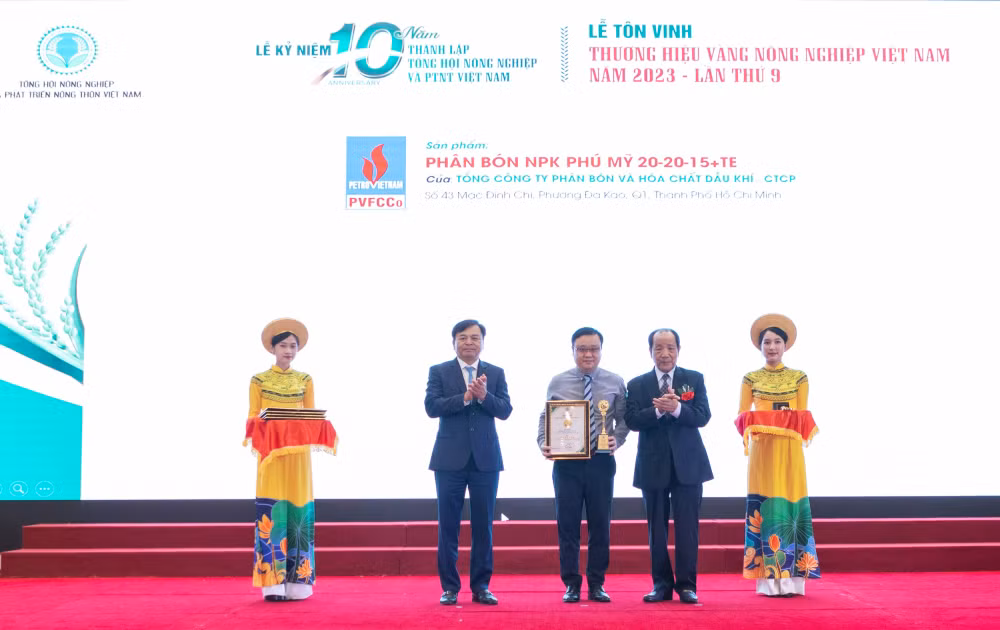 npk phu my thuong hieu vang nong nghiep viet nam nam 2023 hinh 1
